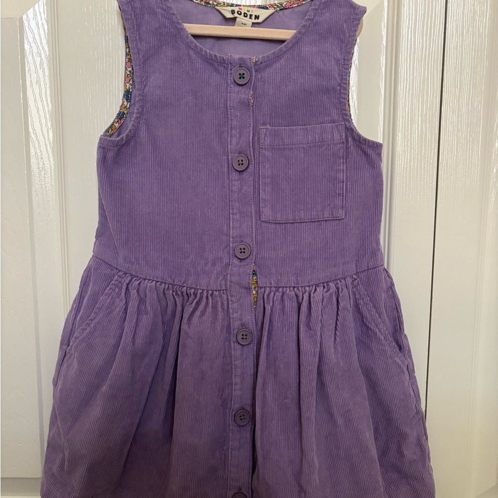 Mini Boden Purple Dress